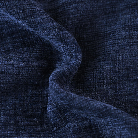 CaliTime chenille pillow cover with plush velvety texture