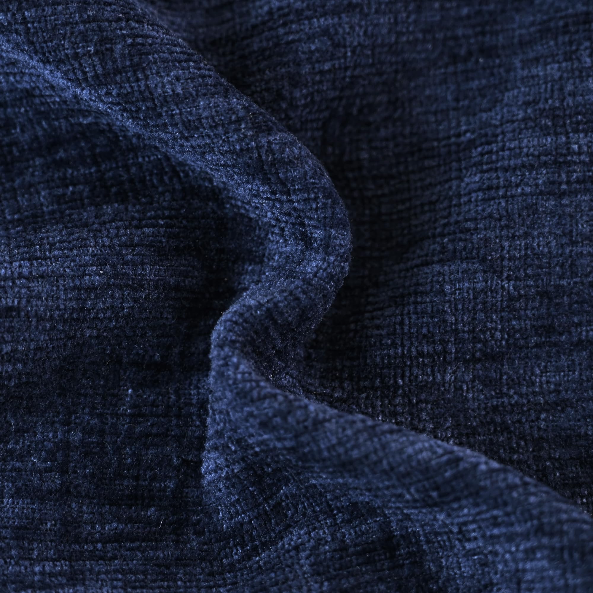 CaliTime chenille close-up highlighting soft, velvety feel