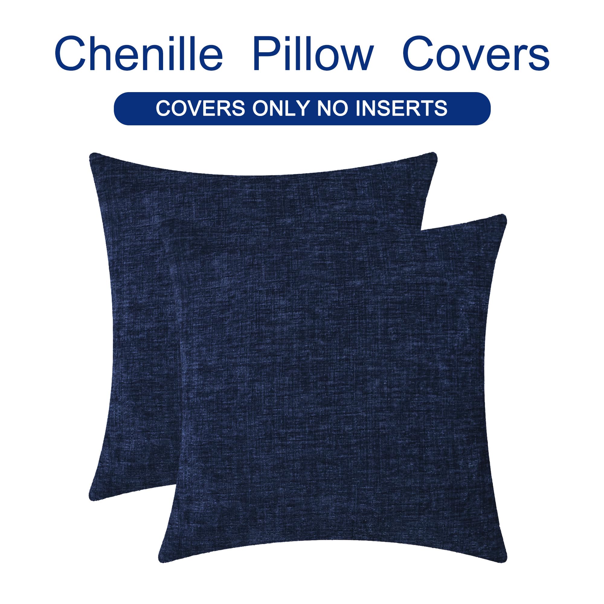 CaliTime machine-washable pillow cover for easy care
