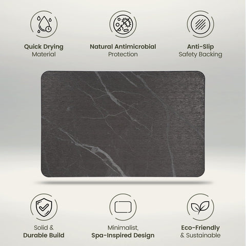 Calivio Easy-clean surface shown for quick wipe-down.