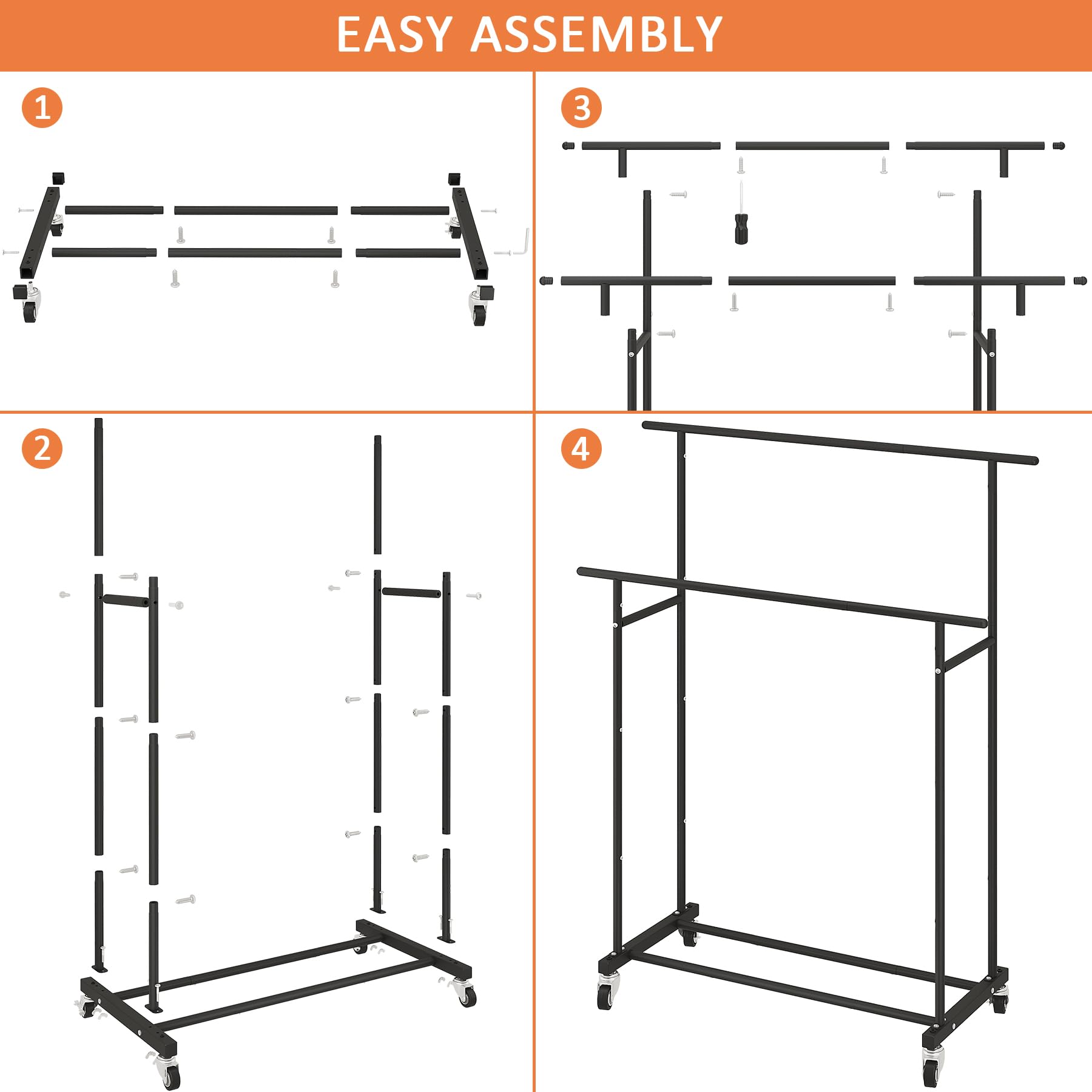 Calmootey compact unit helps tidy bedrooms and living areas.