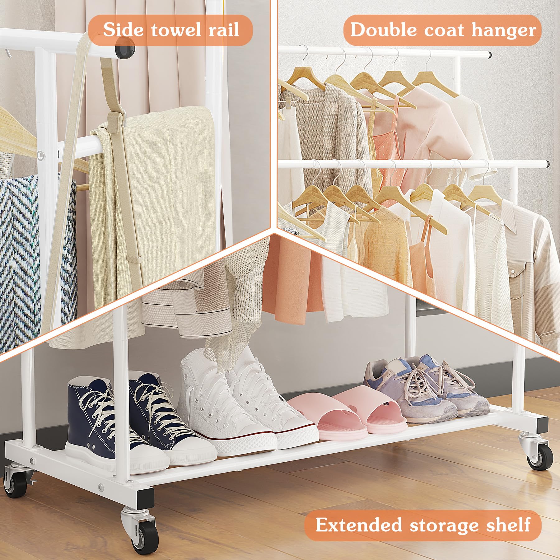 Calmootey modern design blends into any room.