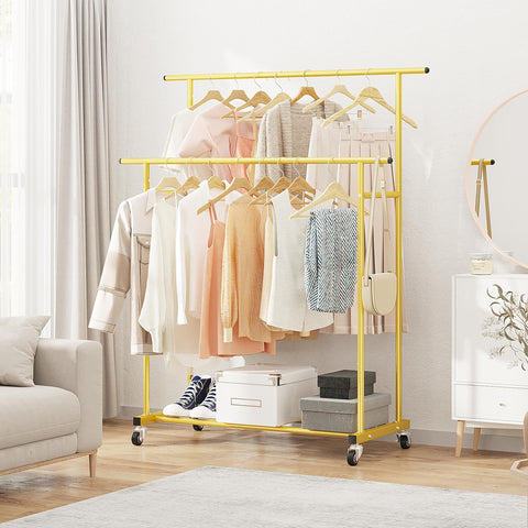 Gold finish adds a modern touch to any room