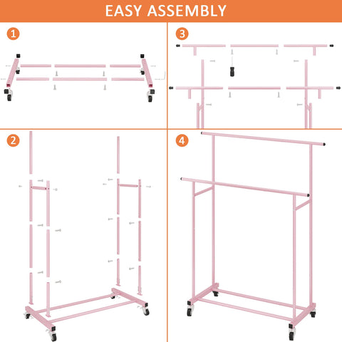 Calmootey versatile garment rack for cozy corners and busy hallways alike.