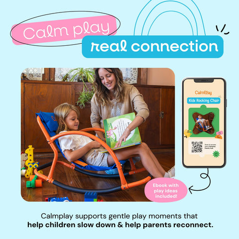 CALMPLAY Kids Rocking Chair easy assembly for quick setup