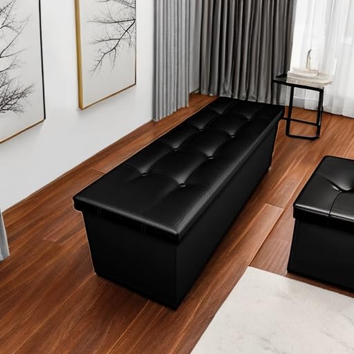 Camabel button-tufted top with foam padding for comfortable seating.
