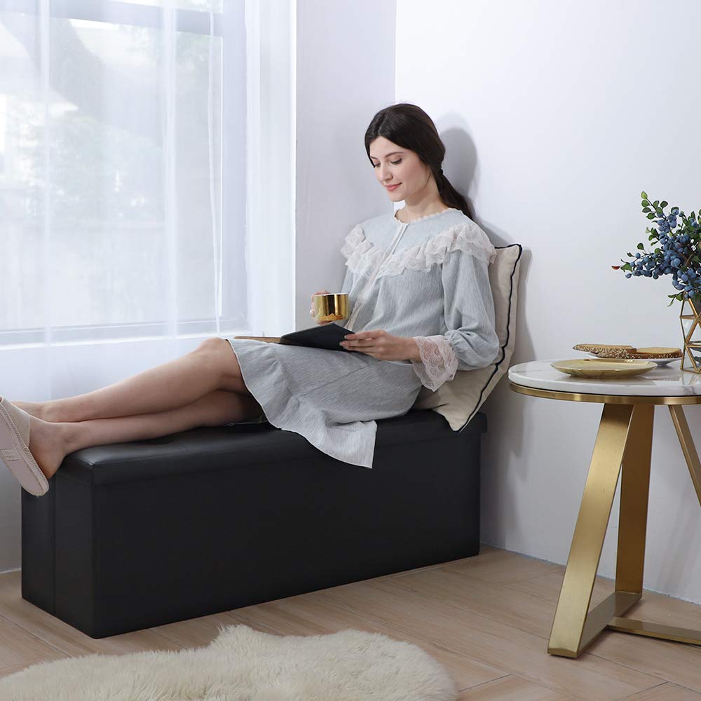Camabel space-saving foldable design folds flat when not in use.