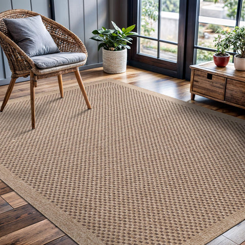 CAMILSON Durable outdoor-ready rug designed for long-lasting use.