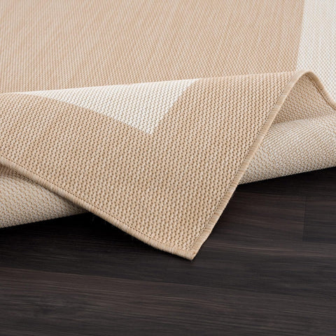 CAMILSON indoor-outdoor rug, easy-clean surface for high-traffic entryways.