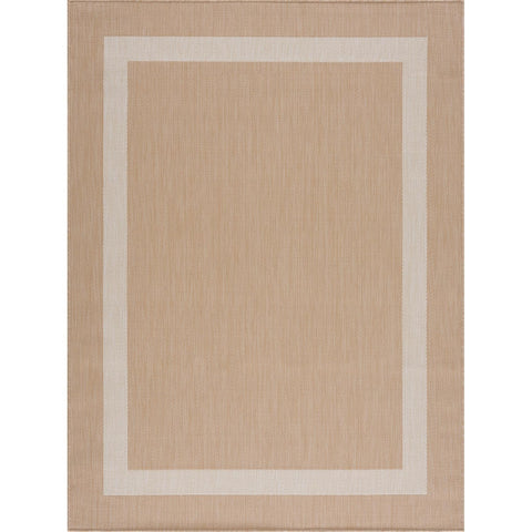 CAMILSON rug in patio setup, durable and weather-ready for outdoor living.
