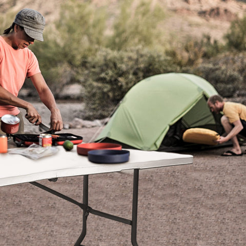 Camp Solutions stable support non-slip feet keep the table steady