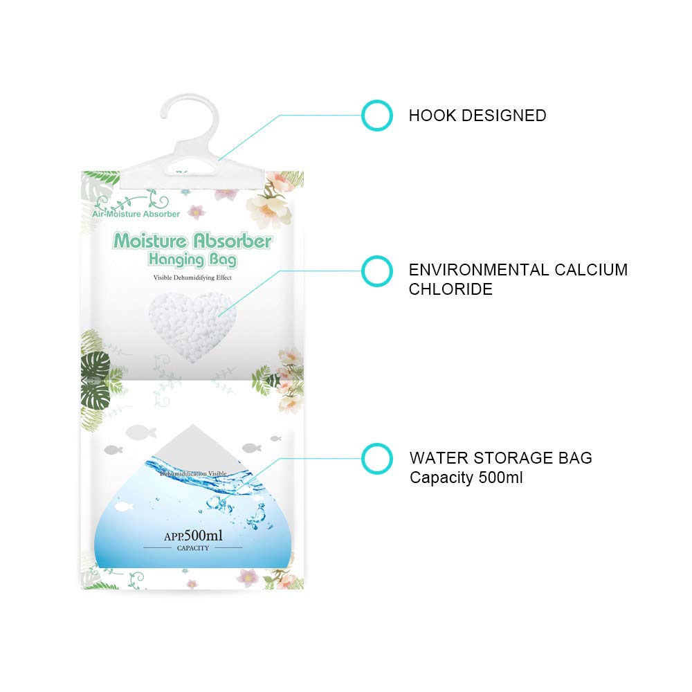 CANAGER hanging moisture absorber closet image illustrates fragrance-free design for wardrobes