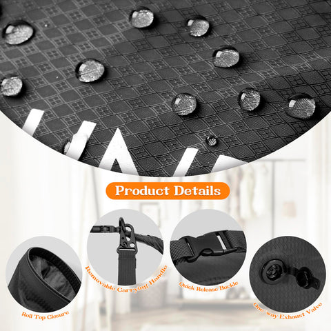 CANBOX damp clothes safe design protects other items from moisture