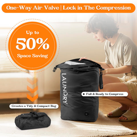 CANBOX top roll-down closure with buckle for secure, portable storage.