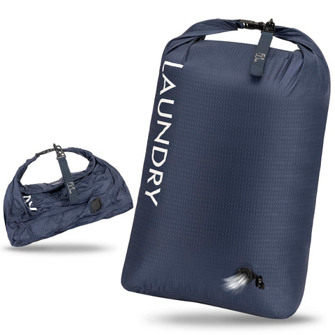CANBOX travel laundry bag shown in compact form for organized packing.