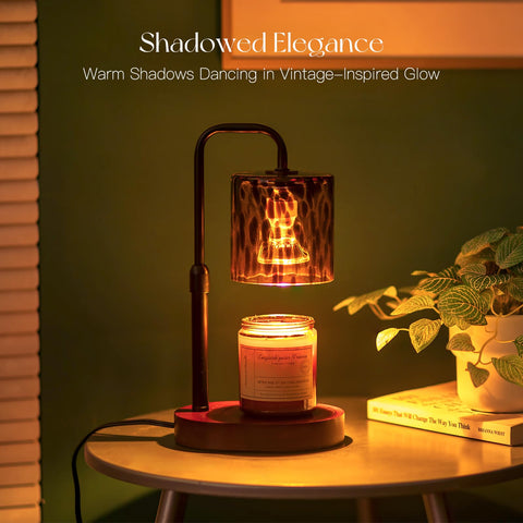 Candeldo candle warmer with timer for automated fragrance moments