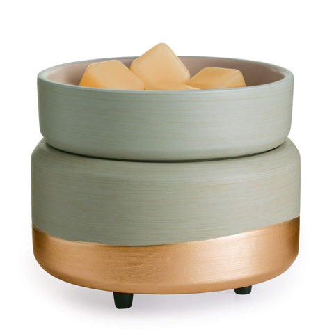 Candle Warmers Etc 2in1 wax melt dish delivers aroma without open flame