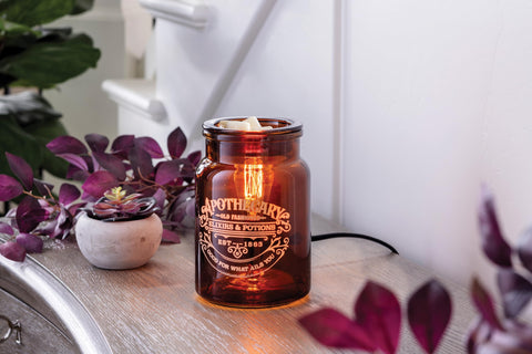 Candle Warmers ETC apothecary dish melts wax easily for fragrance in any room