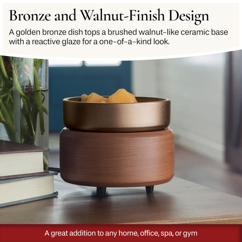 Candle Warmers ETC compact design fits desks and shelves
