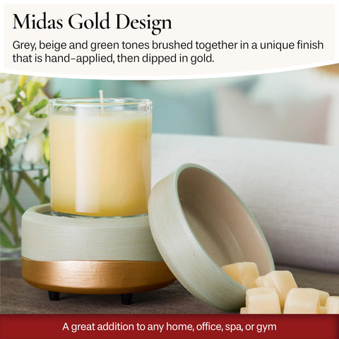Candle Warmers Etc elegant décor-friendly warmer for fragrance use