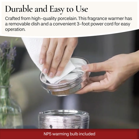 Candle Warmers Illumination Warmer 3-foot cord for flexible placement