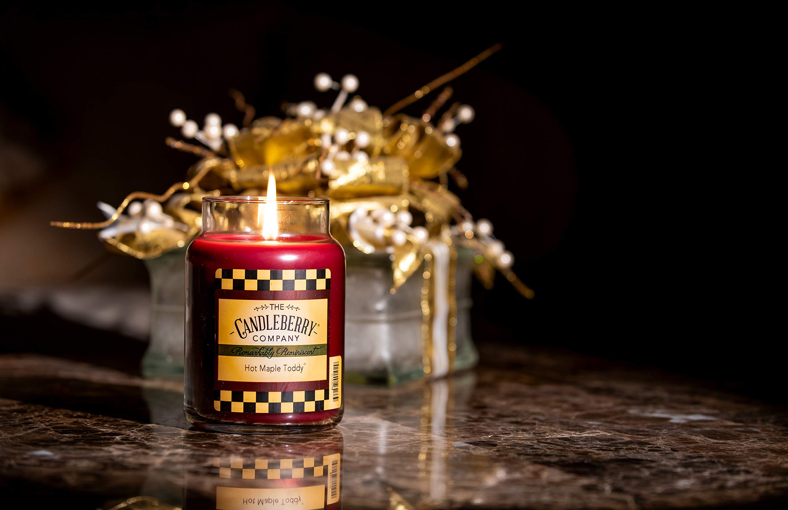 Candleberry long burn time up to 135 hours for extended enjoyment.