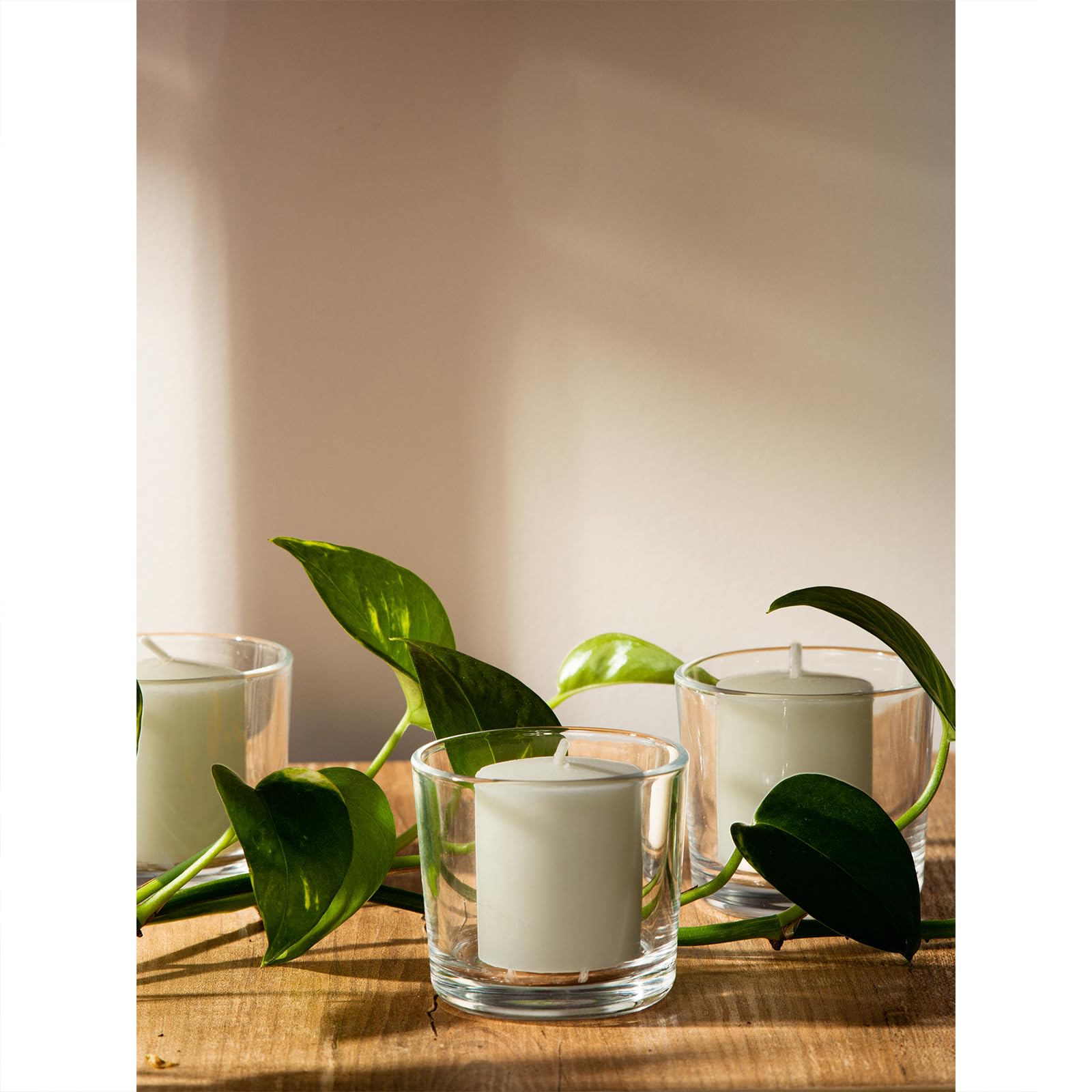 CANDWAX bulk votives suitable for weddings and large events.