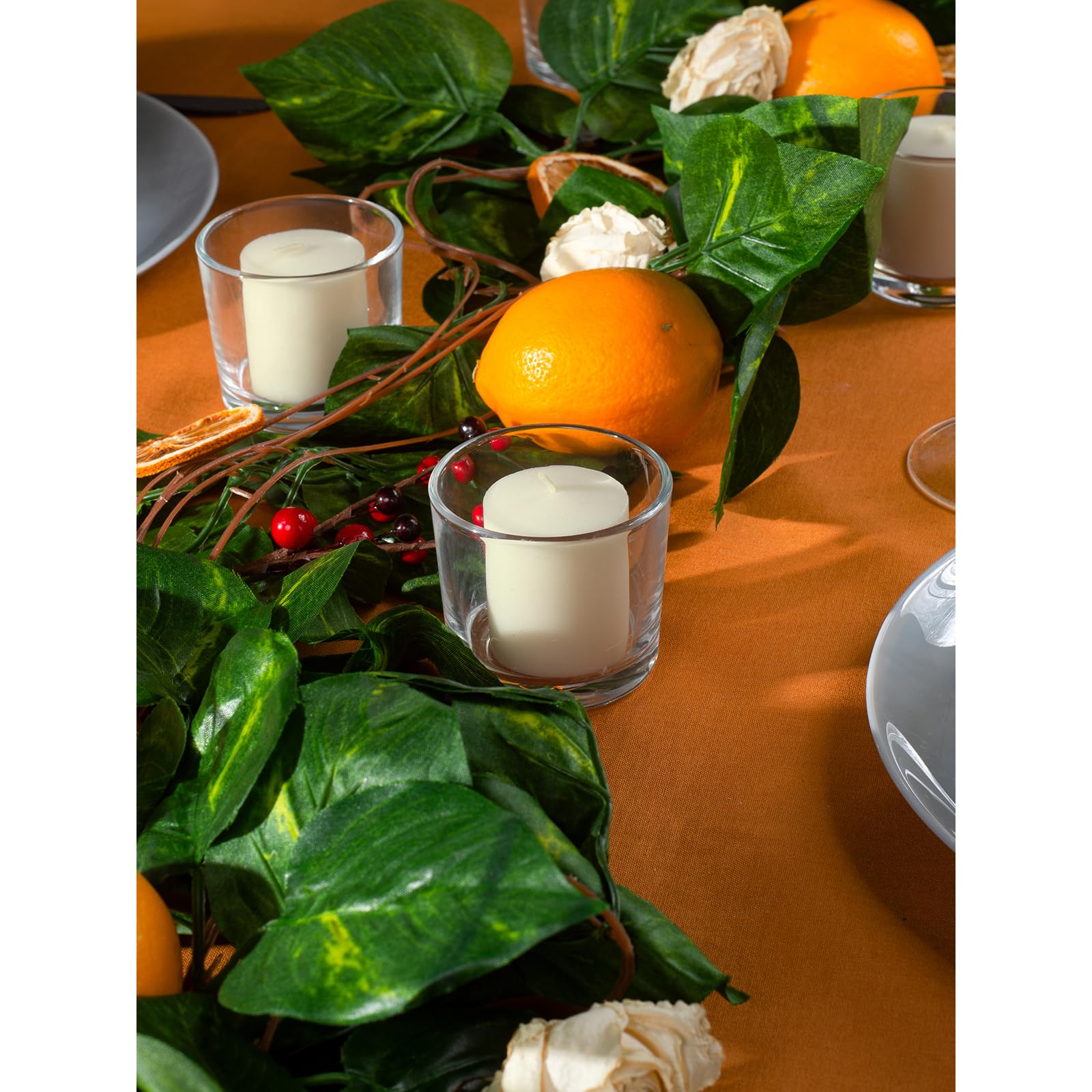 CANDWAX emergency votives for reliable lighting during power outages.