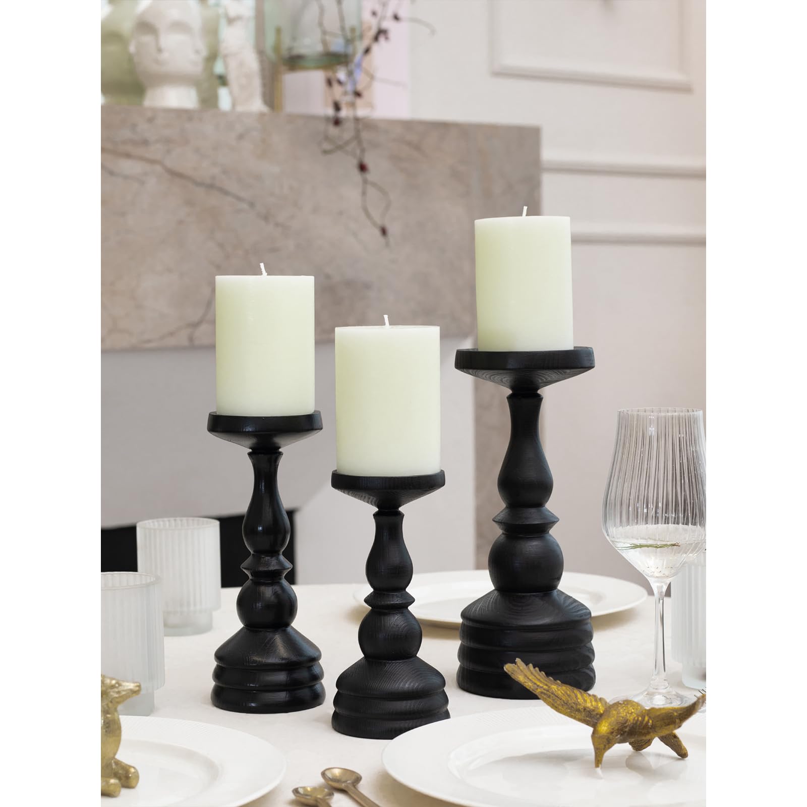 CANDWAX wedding table candles create warm atmosphere without overpowering scents.
