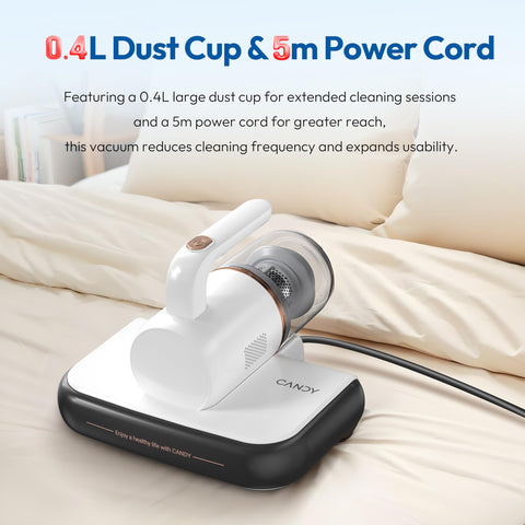 Candy lightweight design makes portable cleaning easy