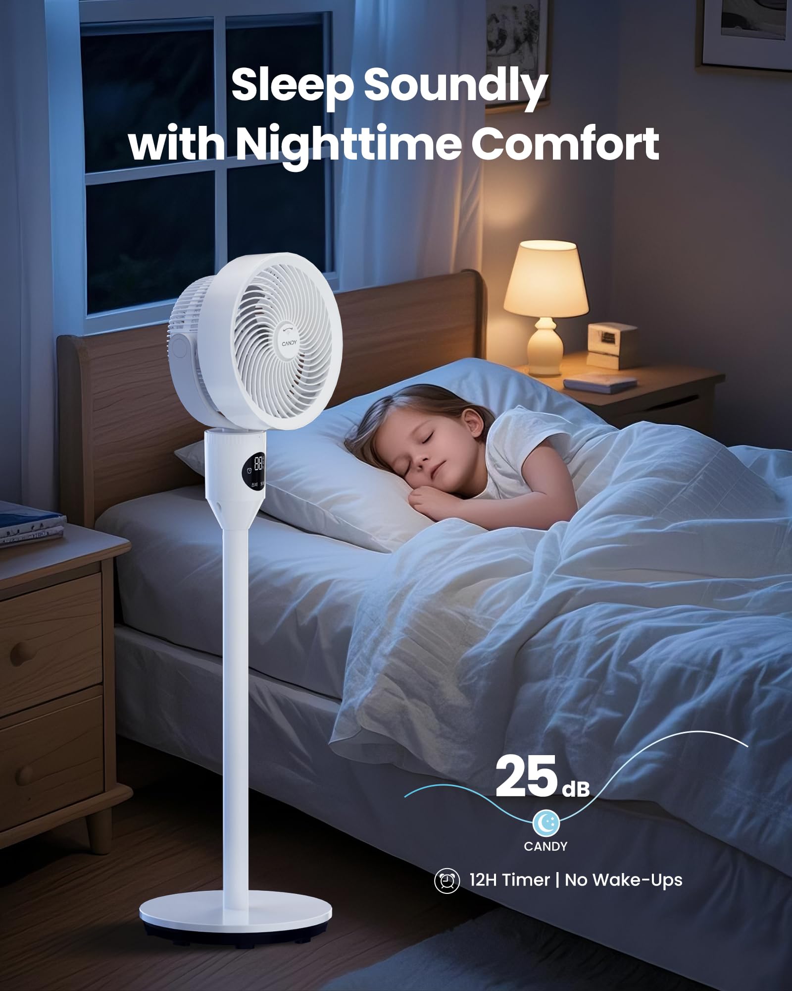 Candy Standing Fan aroma-box lets you add fragrances to the air