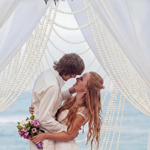 Durable ABS beads and waterproof string ensure lasting use.