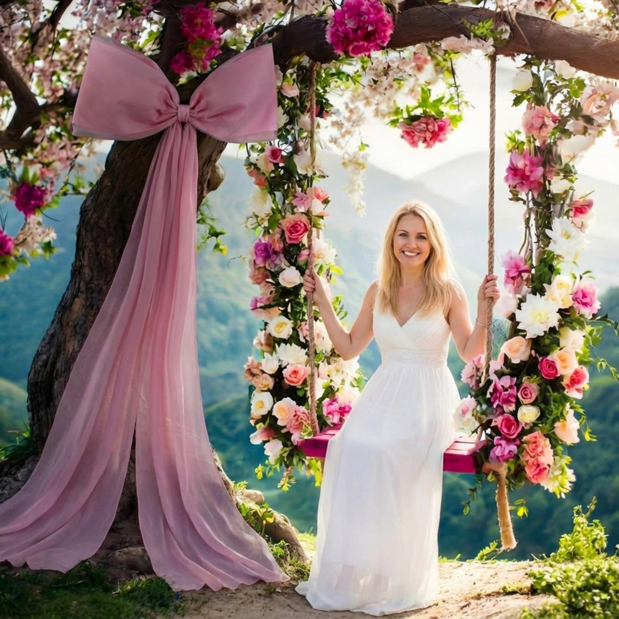 Canlierr romantic party bow setup elevates celebrations with graceful design.