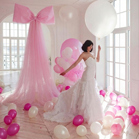 Canlierr wedding decor bow backdrop enhances venues with timeless romance.