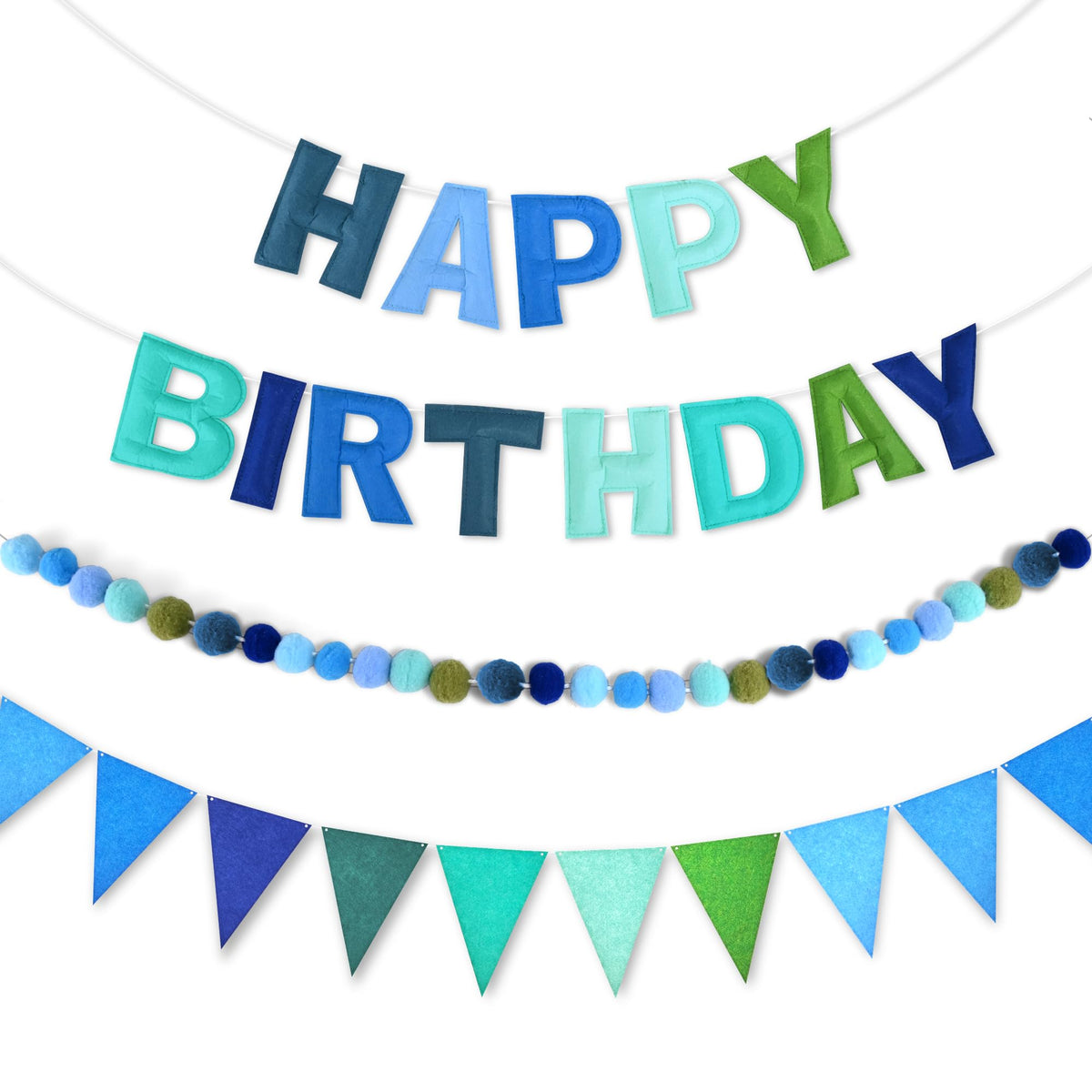 CANREVEL 3D rainbow birthday banner adds festive flair.