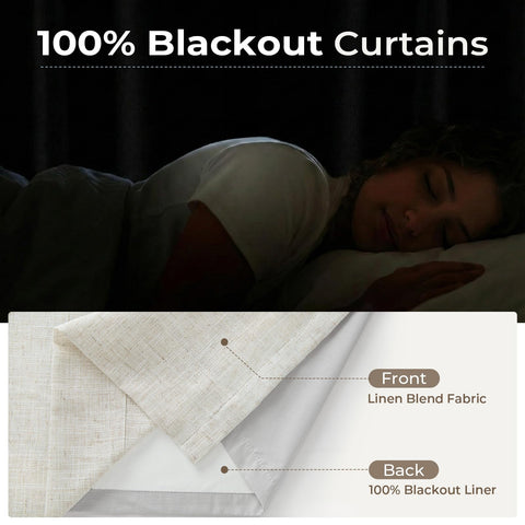 CAPALOCA 96-inch curtains puddle on floor for elegant drape