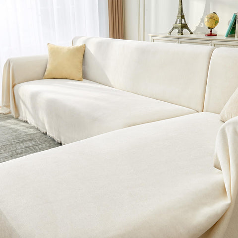 CAPALOCA washable couch cover is pet-friendly and easy to care for.