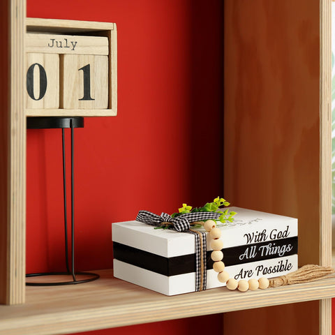 Capoda rustic twine binding adds vintage charm to the display.