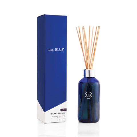 Capri Blue Havana Vanilla diffuser bottle adds elegant scent to any room