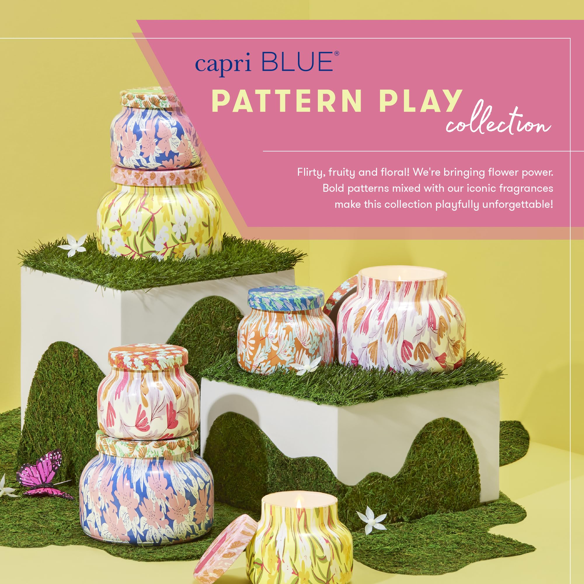 Capri Blue pattern play decor display enhances room style