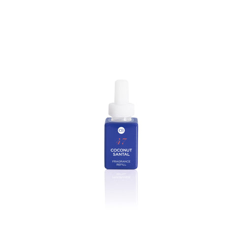 Capri Blue Pura Havana Vanilla refill pack back - notes of vanilla and bergamot.