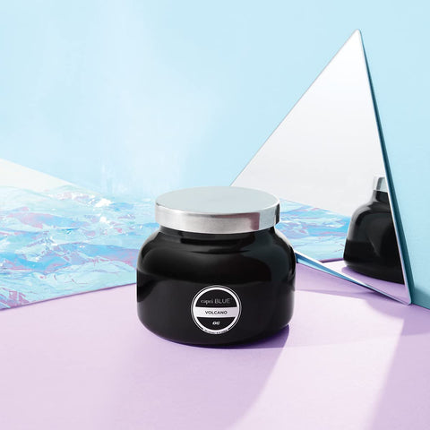 Capri Blue Volcano repurposed jar ideas for decor and storage.