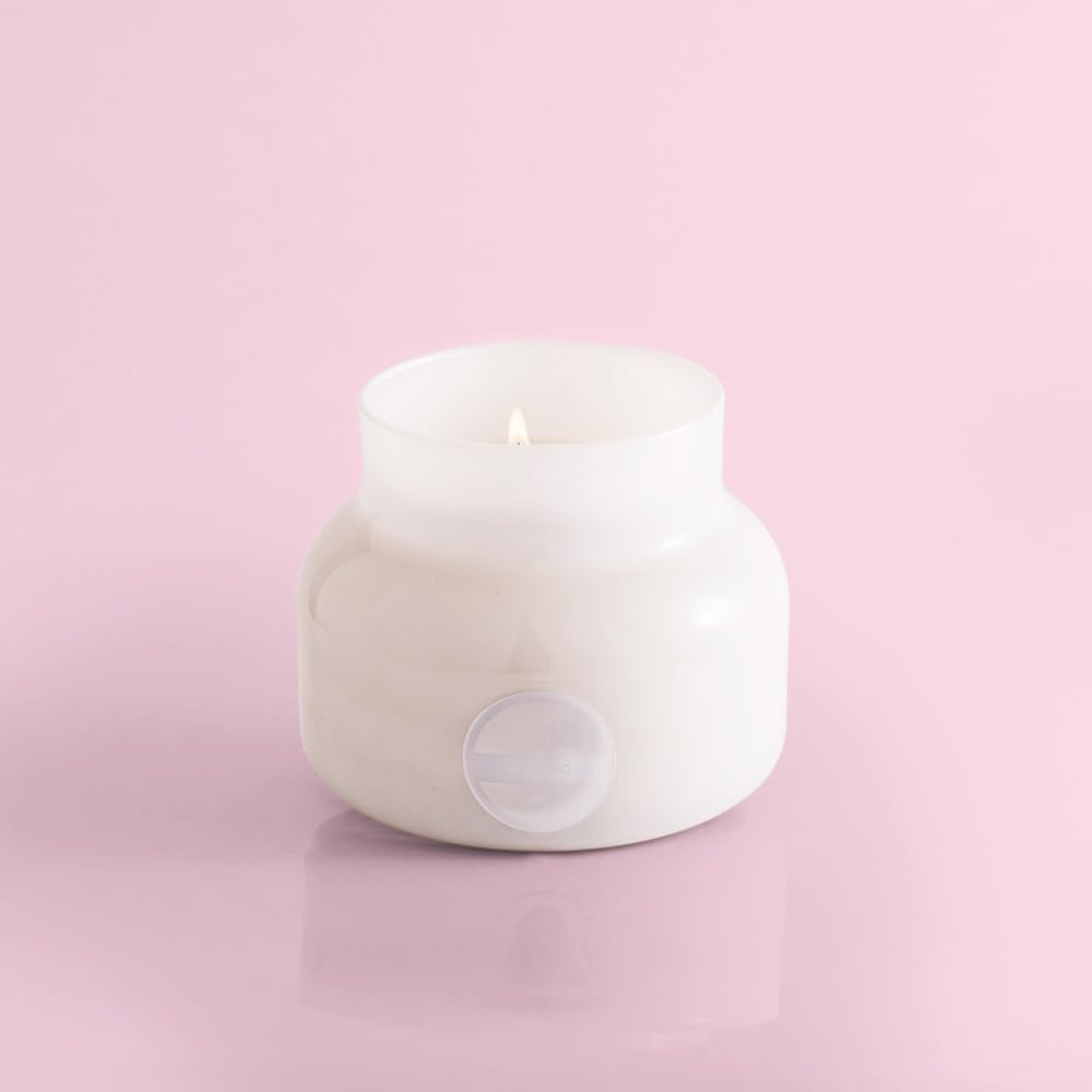 Capri Blue Volcano candle creates tropical room ambiance.