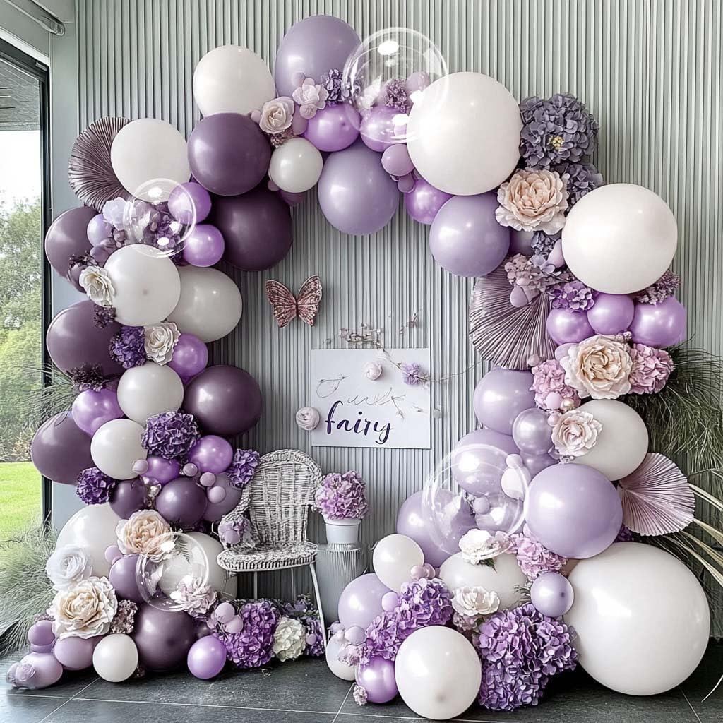 Captank balloon garland strip for seamless DIY arch assembly