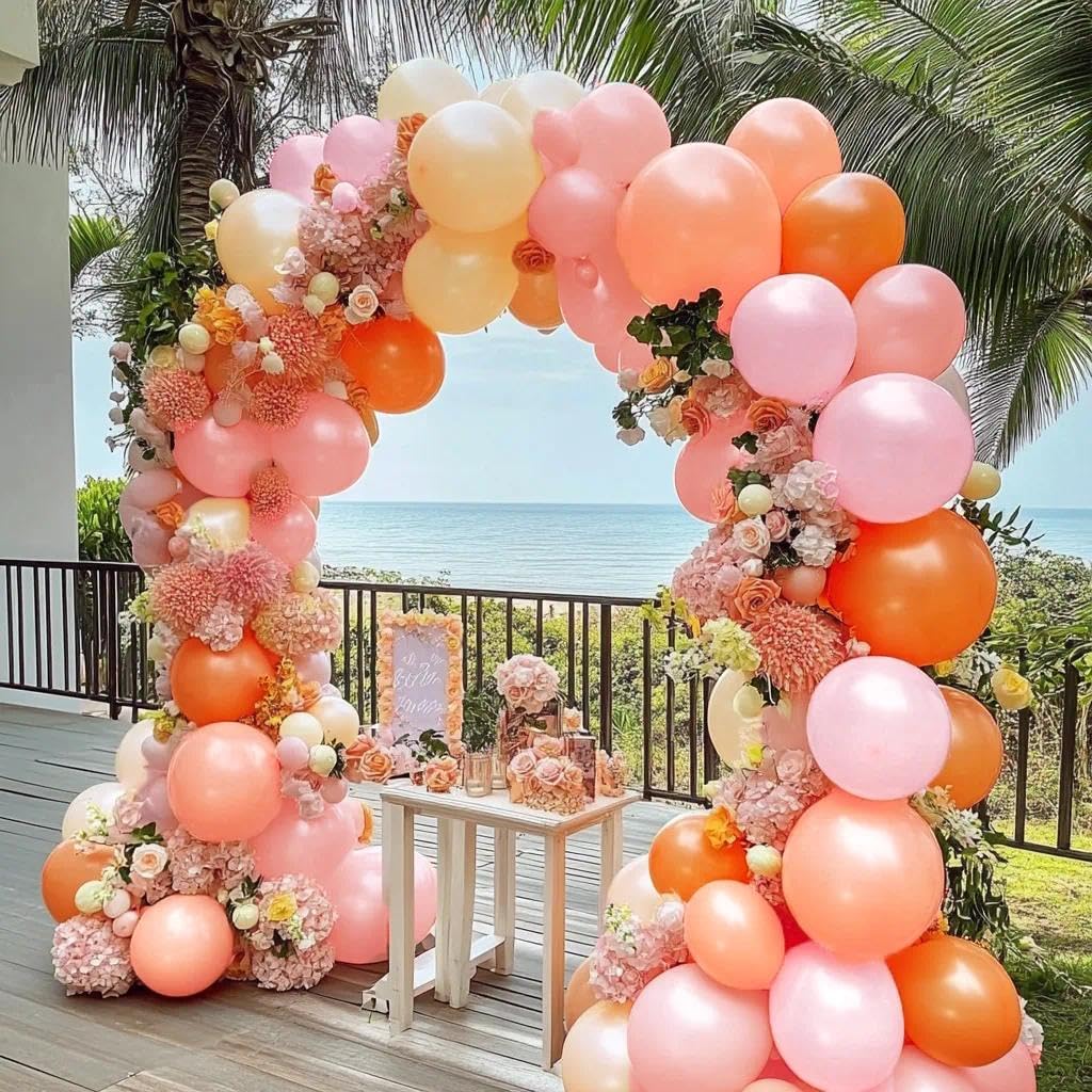 Captank balloon garland strip helps quick, seamless installation