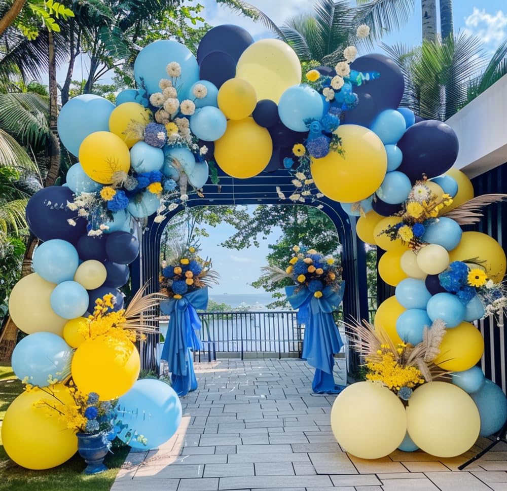 Captank banana party decor with vibrant, playful colors.