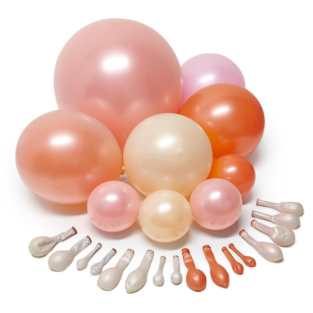 Captank dusty pink balloons 18in-12in create soft, elegant hues