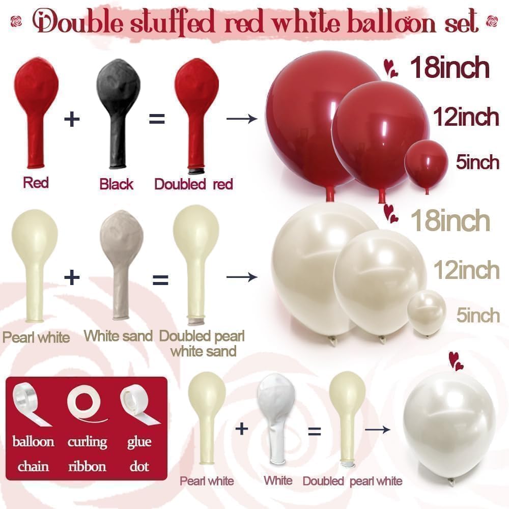 Captank pearl white ivory balloons add elegant accents to celebrations