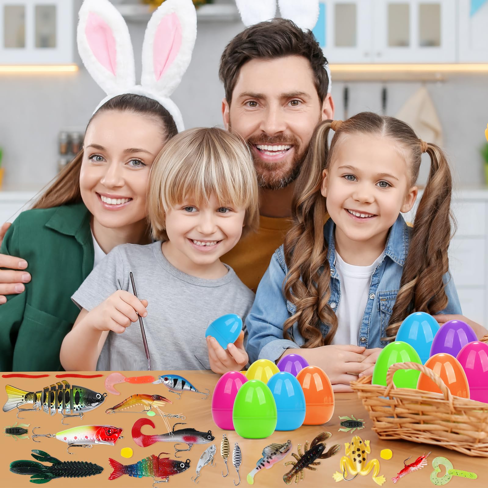 Care Royal soft plastic lures displayed for versatile Easter play