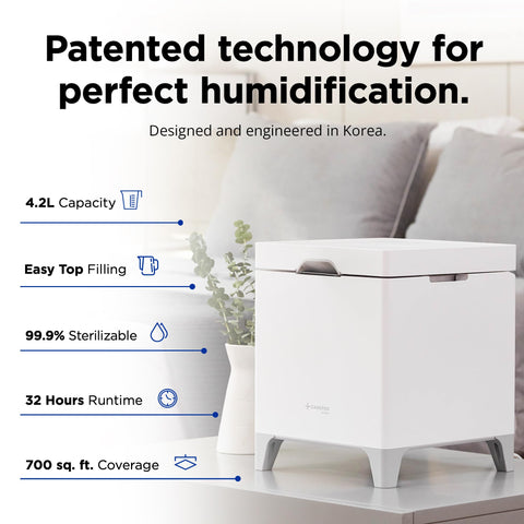 Carepod Cube Plus X50V control panel for quick, intuitive adjustments.